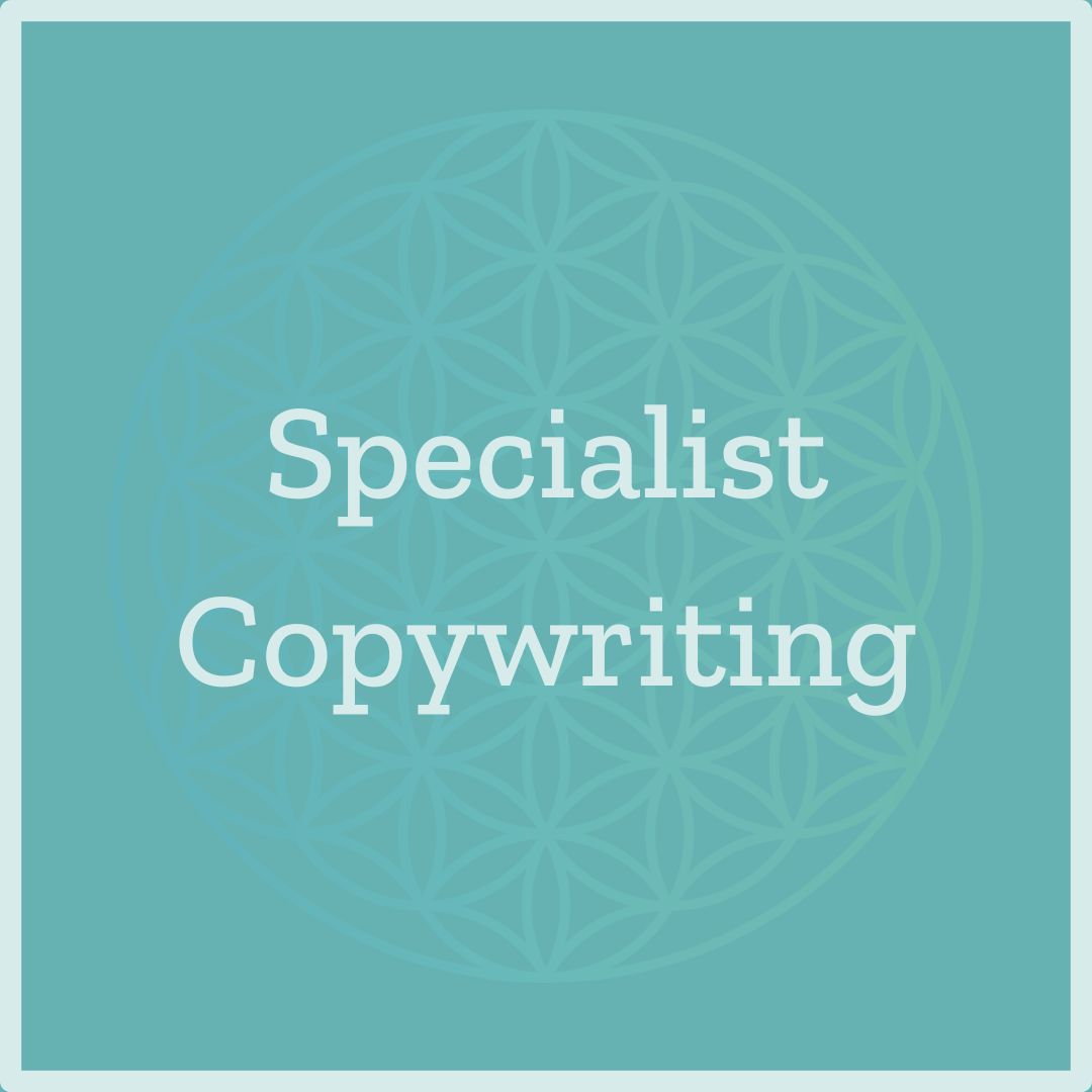 Specialist Copywriting